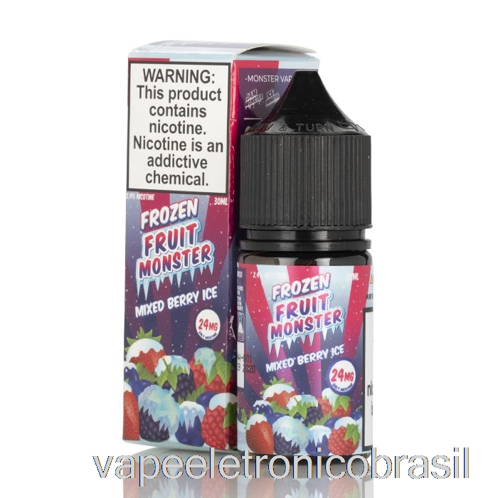 Vape Vaporesso Ice Mix Berry - Sais Monstruosos De Frutas Congeladas - 30ml 24mg